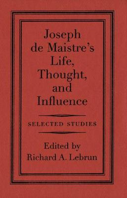 Book cover for Joseph de Maistre