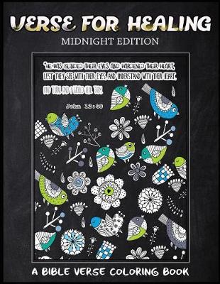 Book cover for Verse For Healing Midnight Edition