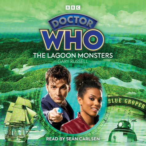 Book cover for Doctor Who: The Lagoon Monsters