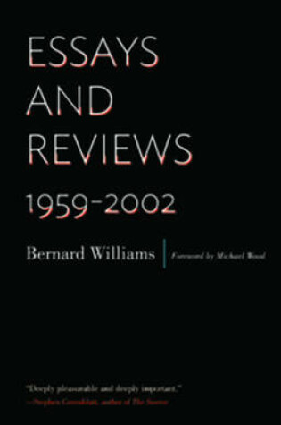 Cover of Essays and Reviews