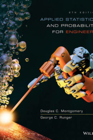Cover of Applied Statistics and Probability for Engineers 6E with WileyPlus Card
