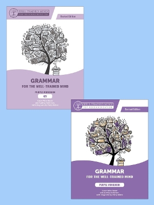 Book cover for Grammar for the Well-Trained Mind Purple Repeat Buyer Bundle, Revised Edition