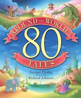 Book cover for Around the World in 80 Tales