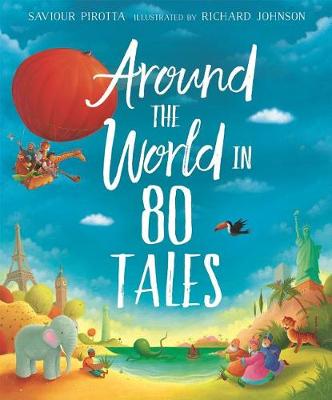 Book cover for Around the World in 80 Tales