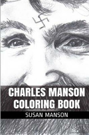 Cover of Charles Manson Coloring Book