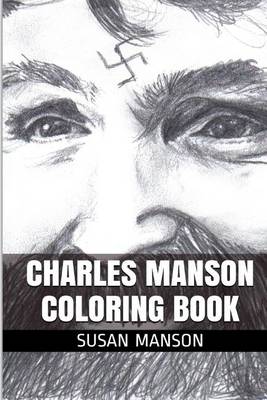 Book cover for Charles Manson Coloring Book