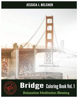 Book cover for Bridge Coloring Books Vol.1 for Relaxation Meditation Blessing