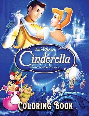 Book cover for Cinderella Coloring Book