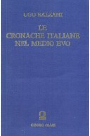 Cover of Le Cronache Italiane Nel Medio Evo