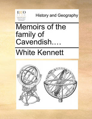 Book cover for Memoirs of the Family of Cavendish....