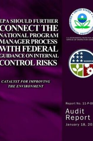 Cover of EPA Should Further Connect the National Program Manager Process With Federal Guidance on Internal Control Risks