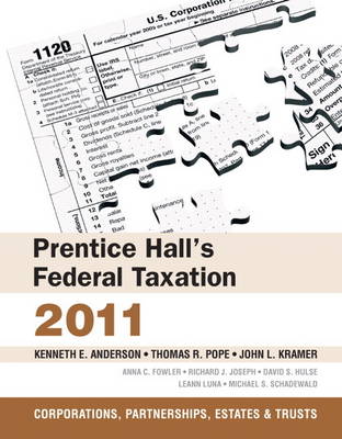 Book cover for Prentice Hall's Federal Taxation 2011