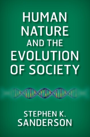 Cover of Human Nature and the Evolution of Society