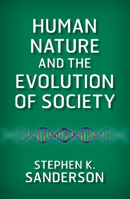 Book cover for Human Nature and the Evolution of Society