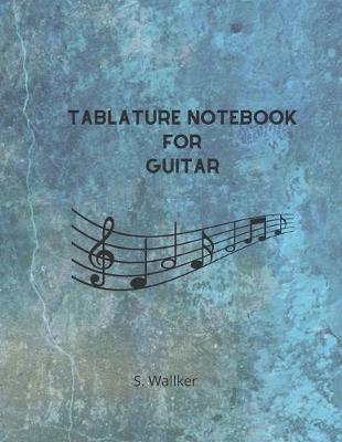 Book cover for Tablature Notebook for Guitar