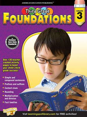 Book cover for Third Grade Foundations, Grade 3