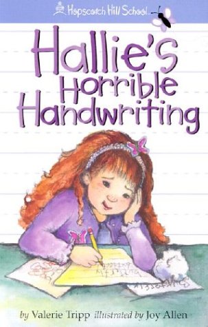 Book cover for Hallie's Horrible Handwriting