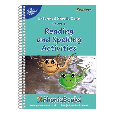 Book cover for Phonic Books Dandelion Readers Reading and Spelling Activities Vowel Spellings Level 4