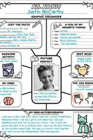 Cover of Graphic Organizer Posters: All-About-Me Web: Grades 3-6