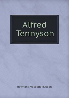 Book cover for Alfred Tennyson