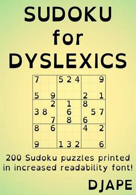 Book cover for Sudoku for Dyslexics