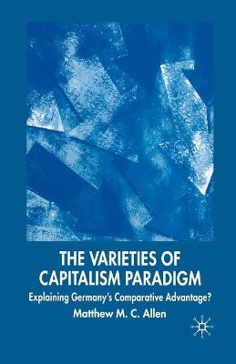 Book cover for The Varieties of Capitalism Paradigm