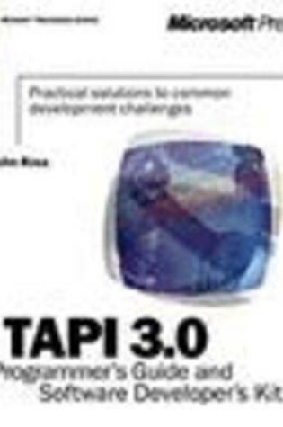 Cover of TAPI 3.0 Programmers Guide and Software Developers Kit