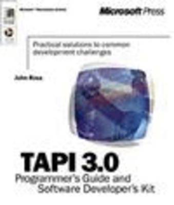 Book cover for TAPI 3.0 Programmers Guide and Software Developers Kit