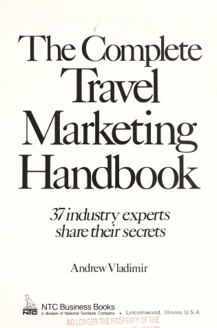 Cover of The Complete Travel Marketing Handbook