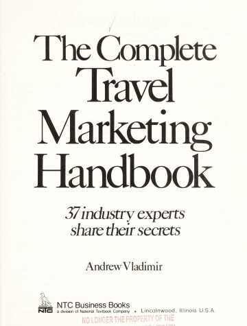 Cover of The Complete Travel Marketing Handbook