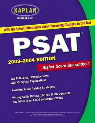 Cover of Kaplan PSAT