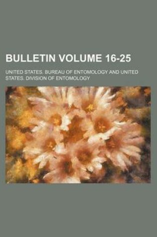 Cover of Bulletin Volume 16-25