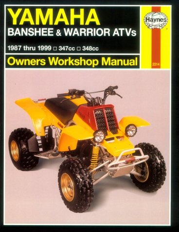 Book cover for Yamaha Warrior and Banshee ATVs (1987-99)