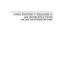 Book cover for UNIX System V Release 4