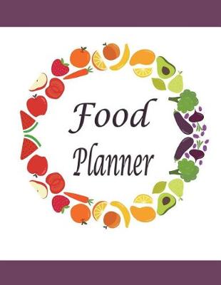 Book cover for food planner