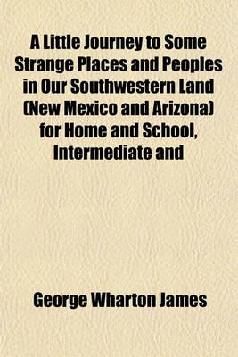 Book cover for A Little Journey to Some Strange Places and Peoples in Our Southwestern Land (New Mexico and Arizona) for Home and School, Intermediate and