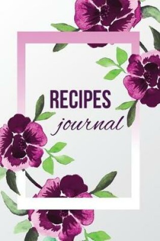 Cover of Recipes Journal