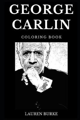 Book cover for George Carlin Coloring Book