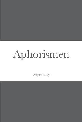 Book cover for Aphorismen