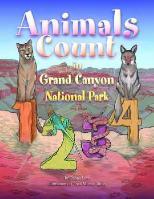 Book cover for Animals Count in Grand Canyon National Park