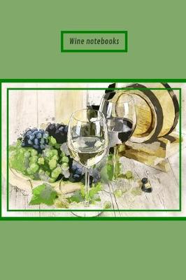 Book cover for Wine notebooks