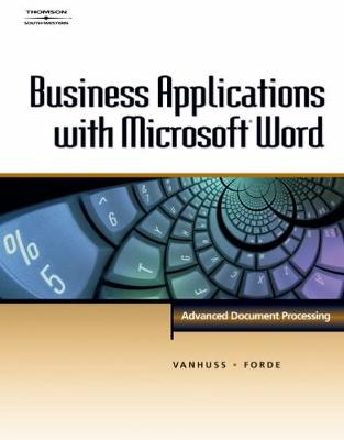 Book cover for Business Applications with Microsoft (R) Word