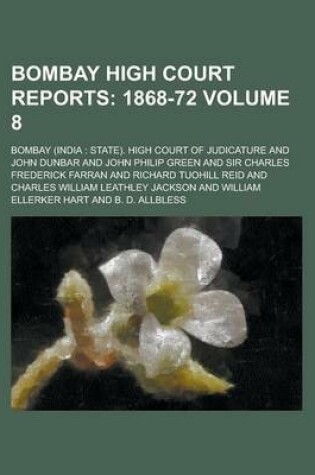 Cover of Bombay High Court Reports Volume 8