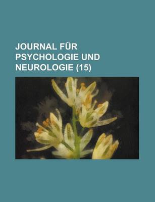 Book cover for Journal Fur Psychologie Und Neurologie (15)