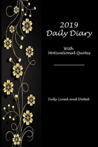 Cover of 2019 Daily Diary with Motivational Quotes