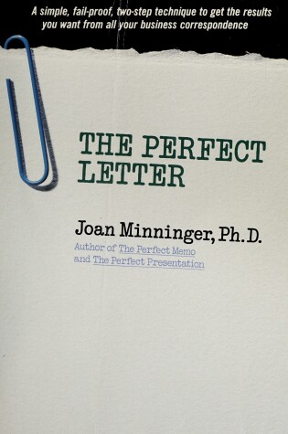 Cover of The Perfect Letter