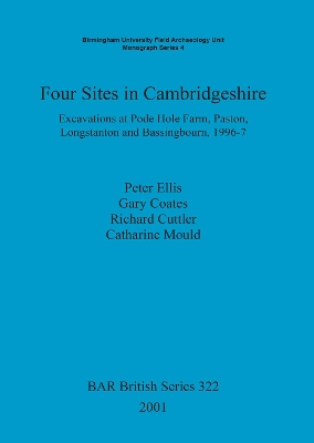 Book cover for Four Sites in Cambridgeshire