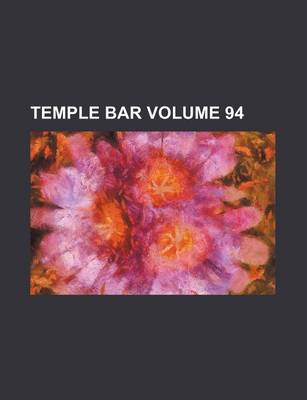 Book cover for Temple Bar Volume 94