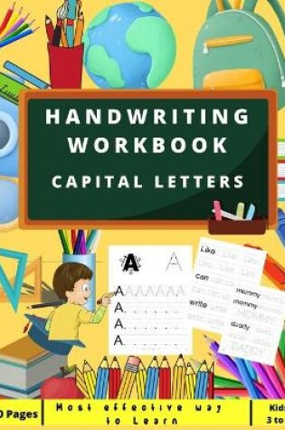 Cover of Handwriting Workbook - CAPITAL LETTERS