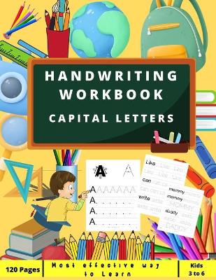 Cover of Handwriting Workbook - CAPITAL LETTERS